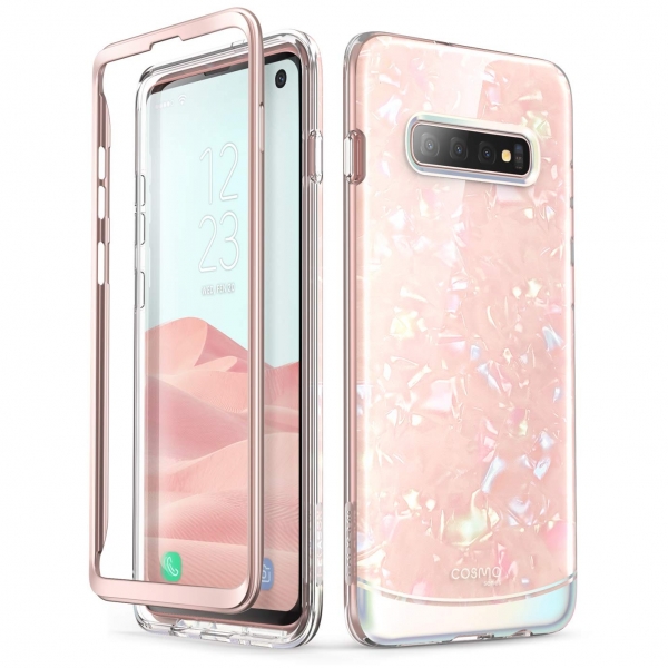 i-Blason Samsung Galaxy S10 Cosmo Serisi Klf-Pink