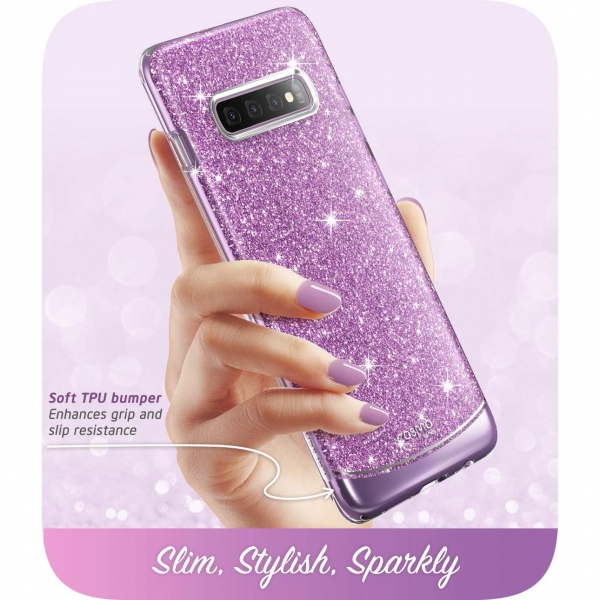 i-Blason Samsung Galaxy S10 Plus Cosmo Serisi Klf-Purple