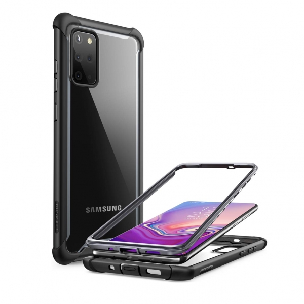i-Blason Samsung Galaxy S20 Plus Ares Serisi Klf-Black