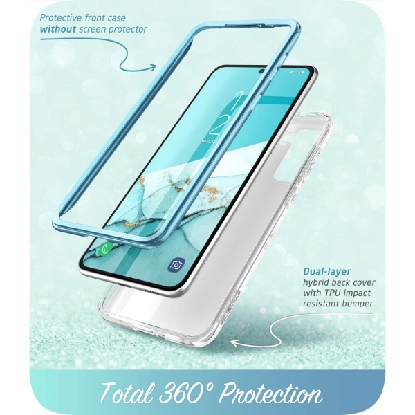 i-Blason Samsung Galaxy S21 Cosmo Serisi Klf-Ocean