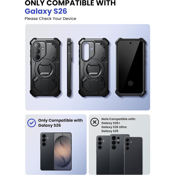 i-Blason Samsung Galaxy S26 Armorbox K�l�f-Black