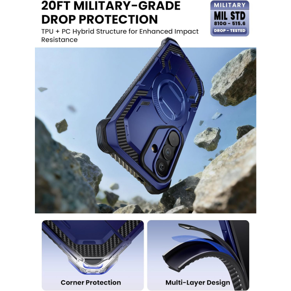 i-Blason Samsung Galaxy S26 Armorbox K�l�f-Blue