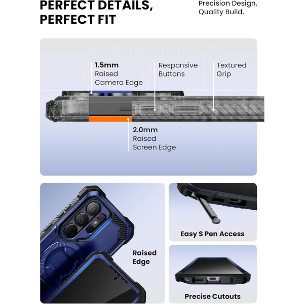 i-Blason Samsung Galaxy S26 Ultra Armorbox K�l�f-Blue