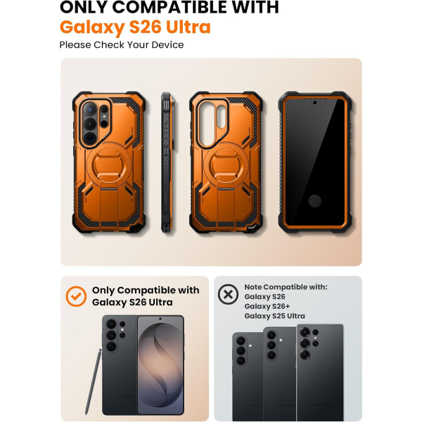 i-Blason Samsung Galaxy S26 Ultra Armorbox K�l�f-Coral