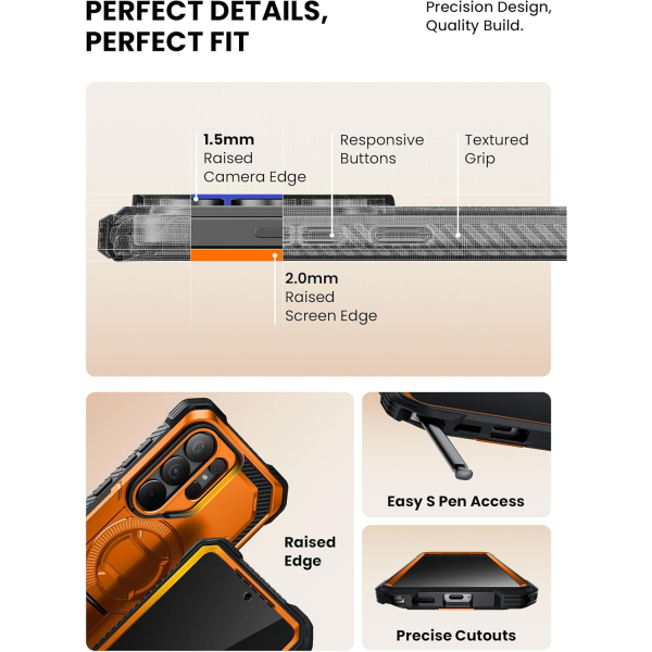 i-Blason Samsung Galaxy S26 Ultra Armorbox K�l�f-Coral