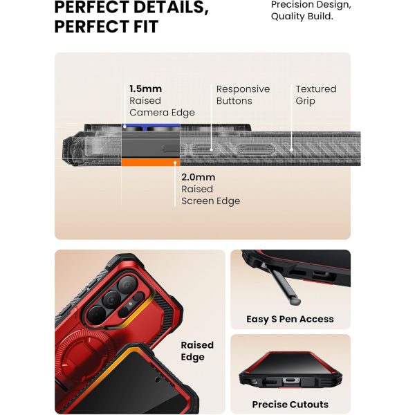 i-Blason Samsung Galaxy S26 Ultra Armorbox K�l�f-Ruddy
