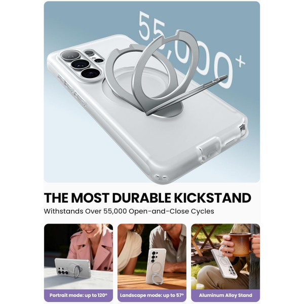 i-Blason Samsung Galaxy S26 Ultra Standl� K�l�f-Clear