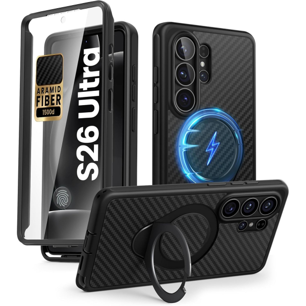 i-Blason Samsung Galaxy S26 Ultra Standl� K�l�f-Aramid