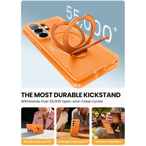 i-Blason Samsung Galaxy S26 Ultra Standl� K�l�f-Coral