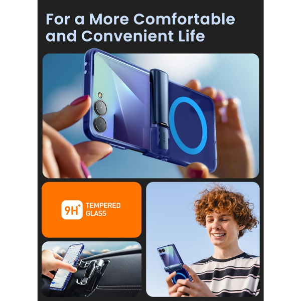 i-Blason Samsung Galaxy Z Flip 7 Cosmo Klf-FrostBlue