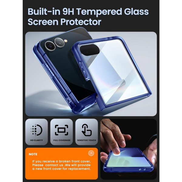 i-Blason Samsung Galaxy Z Flip 7 Cosmo Klf-FrostBlue