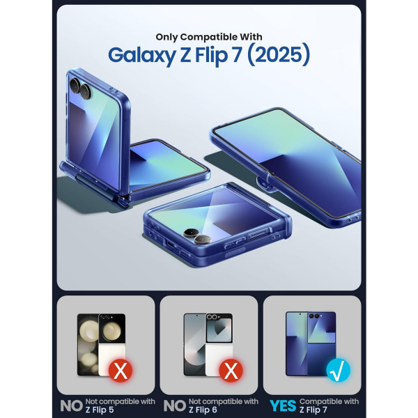 i-Blason Samsung Galaxy Z Flip 7 Cosmo Klf-FrostBlue