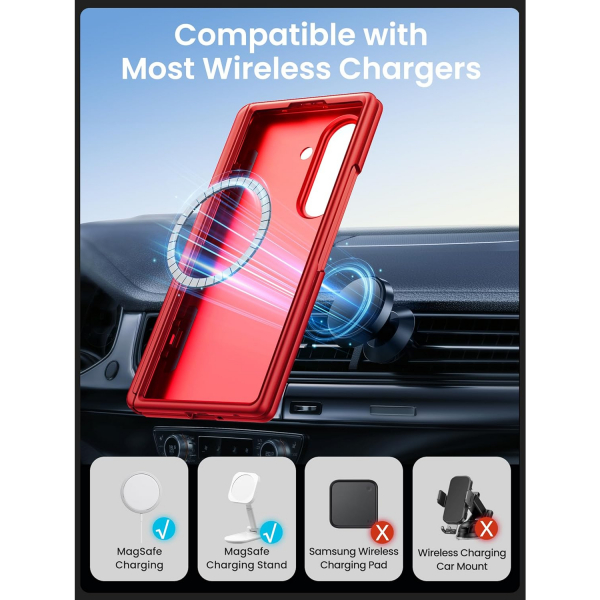 i-Blason Samsung Galaxy Z Fold 7 Cosmo Klf-Red