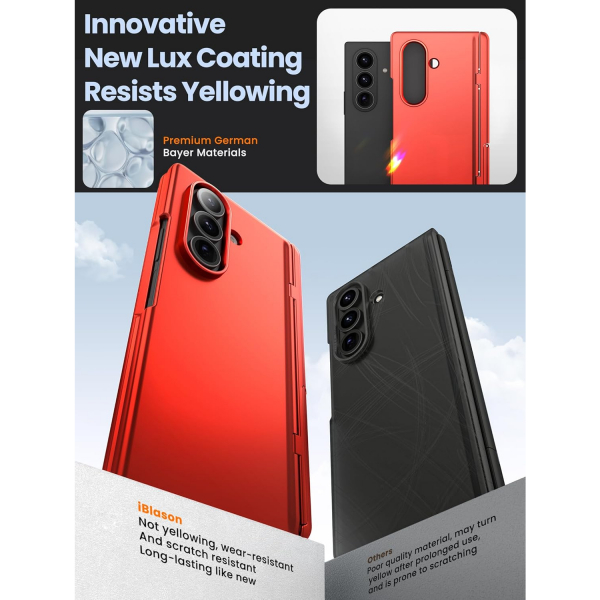 i-Blason Samsung Galaxy Z Fold 7 Cosmo Klf-Red