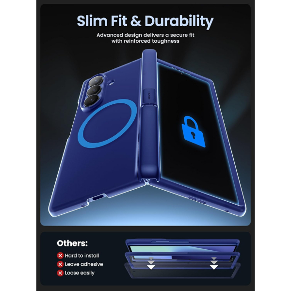i-Blason Samsung Galaxy Z Fold 7 Cosmo Klf-Blue