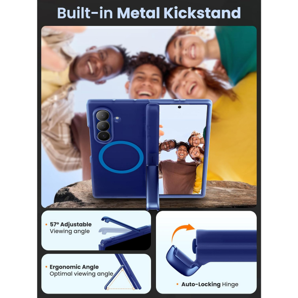 i-Blason Samsung Galaxy Z Fold 7 Cosmo Klf-Blue