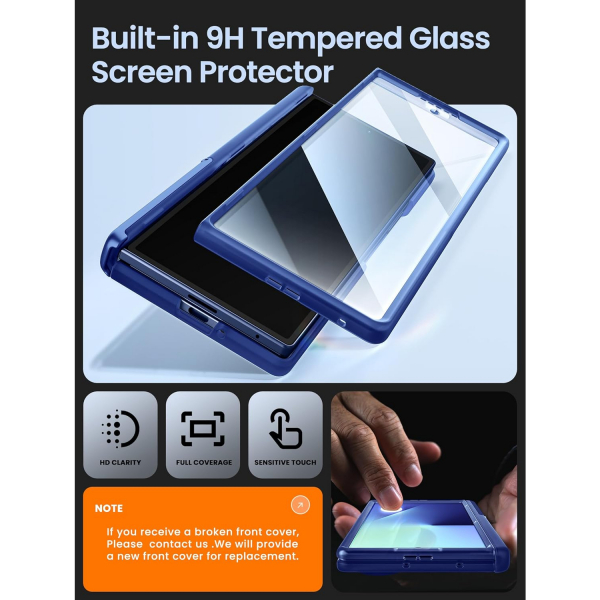 i-Blason Samsung Galaxy Z Fold 7 Cosmo Klf-Blue