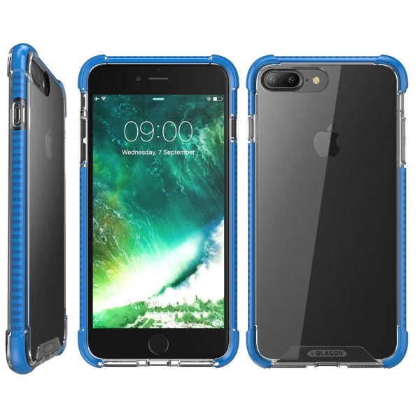 i-Blason iPhone 7 Plus Bumper Klf-Blue