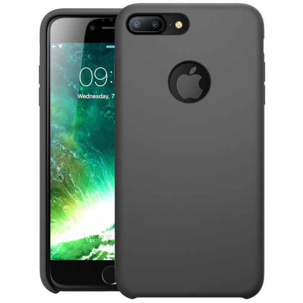 i-Blason iPhone 7 Plus Silikon Esnek Klf-Gray
