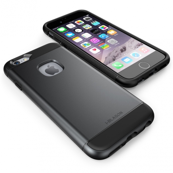 i-Blason iPhone 6 Ultra Slim Armored Hybrid Klf-Black