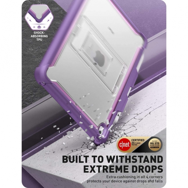 i-Blason iPad Ares Serisi Klf (10.2 in)-Purple