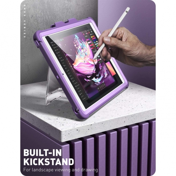 i-Blason iPad Ares Serisi Klf (10.2 in)-Purple