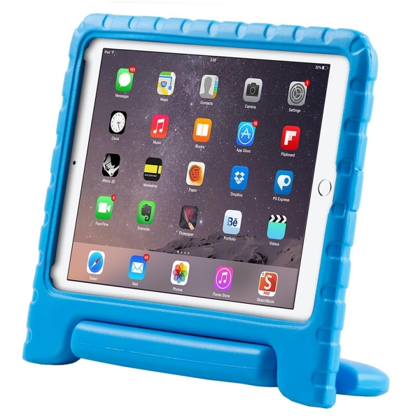i-Blason iPad ArmorBox Kido Tanabilir Stand Klf (9.7 in)-Blue