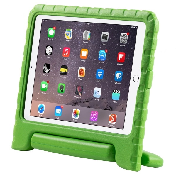 i-Blason iPad ArmorBox Kido Tanabilir Stand Klf (9.7 in)-Green