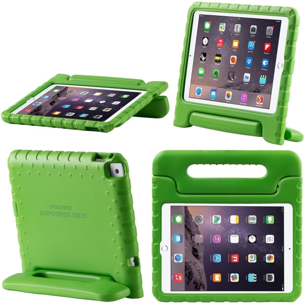 i-Blason iPad ArmorBox Kido Tanabilir Stand Klf (9.7 in)-Green