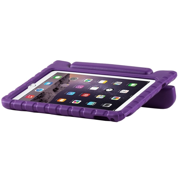 i-Blason iPad ArmorBox Kido Tanabilir Stand Klf (9.7 in)-Purple
