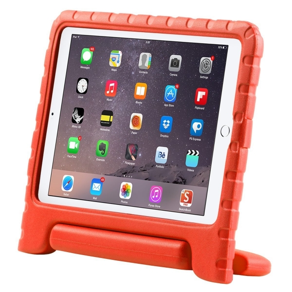 i-Blason iPad ArmorBox Kido Tanabilir Stand Klf (9.7 in)-Red