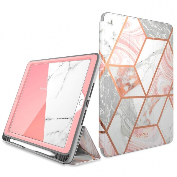 i-Blason iPad Cosmo Serisi Kılıf (10.2inç)(7.Nesil)-Marble