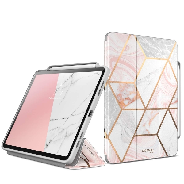 i-Blason iPad Pro Cosmo Serisi Standl Klf (11 in)(2018)-Marble