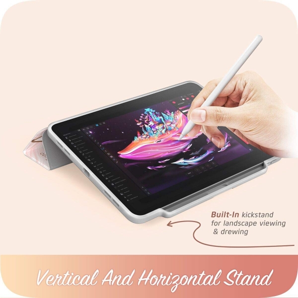 i-Blason iPad Pro Cosmo Serisi Standl Klf (12.9 in)(2018)-Marble