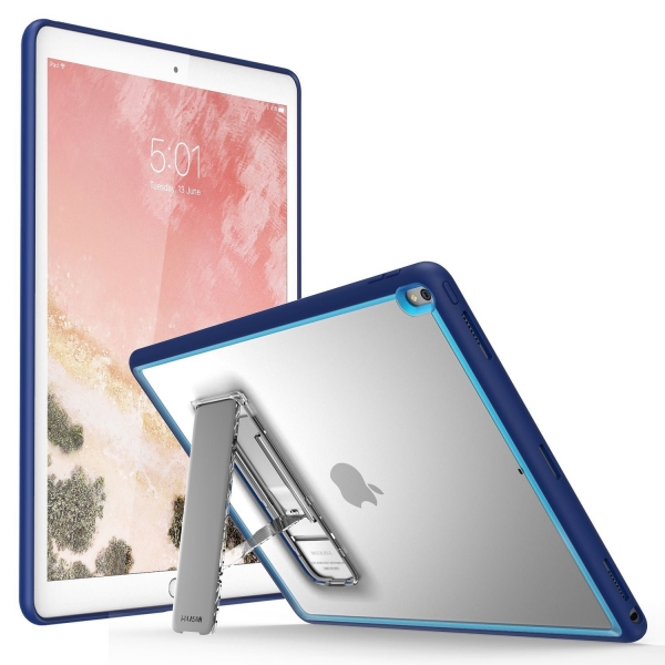i-Blason iPad Pro Halo Serisi Kickstand Klf (12.9 in)-Frost-Navy