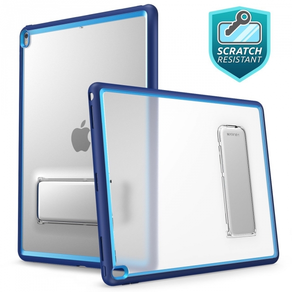 i-Blason iPad Pro Halo Serisi Kickstand Klf (12.9 in)-Frost-Navy