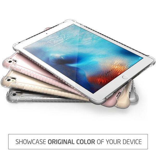 i-Blason iPad Pro SoftGel Slim Klf (9.7 in)-Frost-Black
