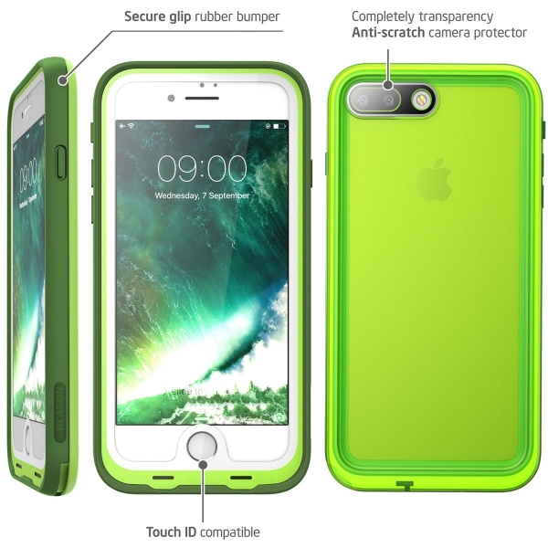 i-Blason iPhone 7/8 Plus Aegis Su Geirmez Klf-Green