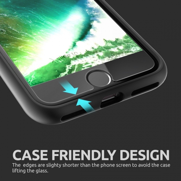 i-Blason iPhone 8 Plus Temperli Cam Ekran Koruyucu (2 Adet)