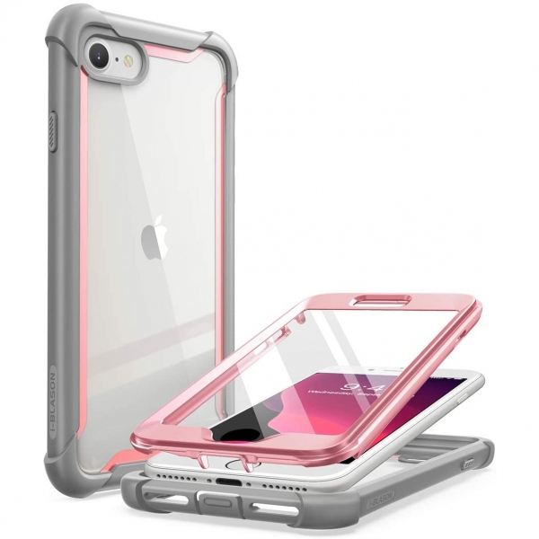 i-Blason iPhone SE Ares Serisi Klf (2. Nesil)-Pink