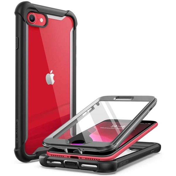 i-Blason iPhone SE Ares Serisi Klf (2. Nesil)-Black