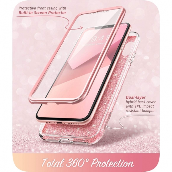 i-Blason iPhone XS Max Cosmo Serisi Klf-Pink