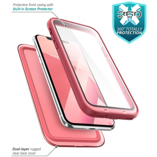 i-Blason iPhone X Aegis Su Geirmez Klf-Frost-Pink