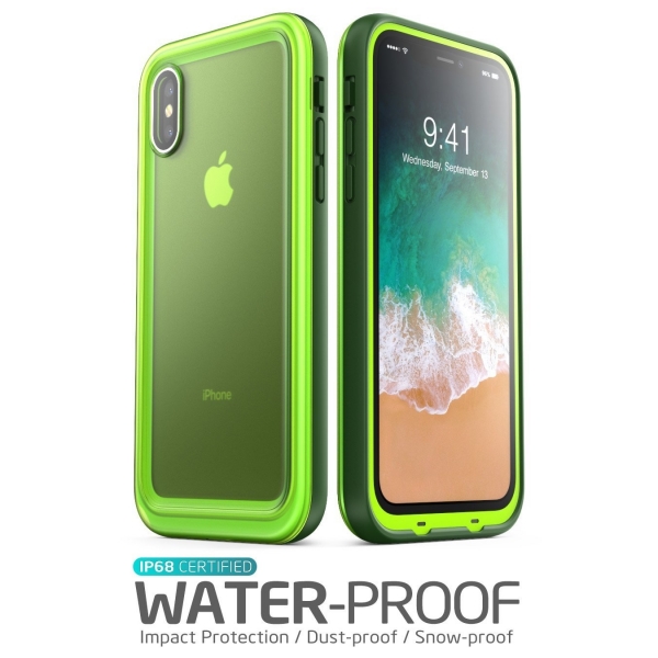 i-Blason iPhone XS / X Aegis Su Geirmez Klf-Frost-Green