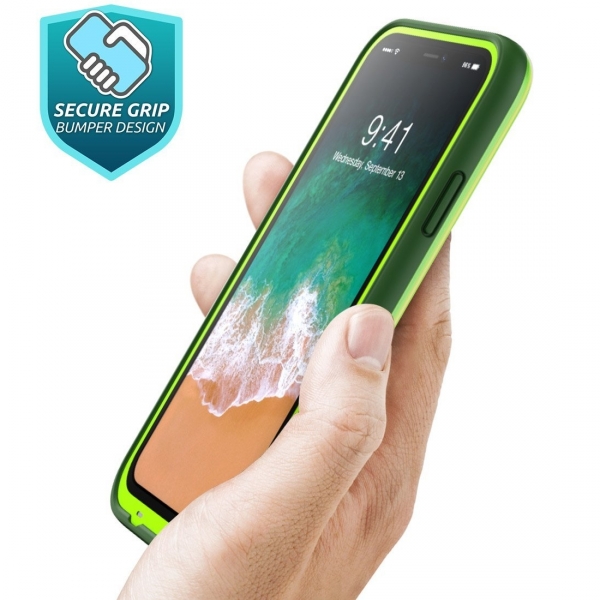 i-Blason iPhone X Aegis Su Geirmez Klf-Frost-Green