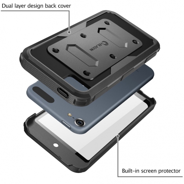 i-Blason iPod Touch Armorbox Klf (5. ve 6.Nesil)-Black