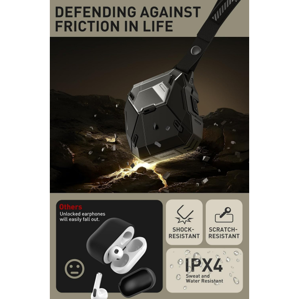 i-blason Apple AirPods 4 Klf-Black