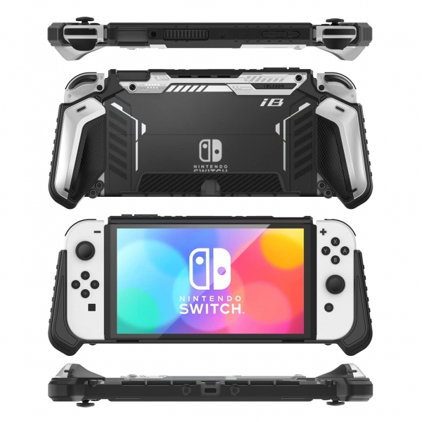 i-blason Armorbox Serisi Nintendo Switch OLED Koruyucu Klf -White