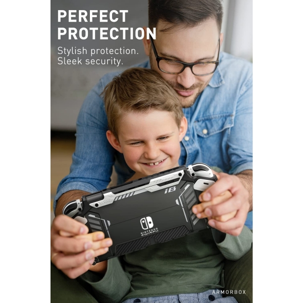 i-blason Armorbox Serisi Nintendo Switch OLED Koruyucu Klf -White