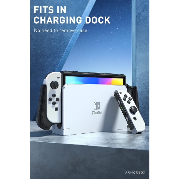 i-blason Armorbox Serisi Nintendo Switch OLED Koruyucu Klf -White